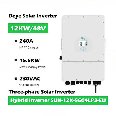 Hybrydowy falownik wysokiego napięcia Deye 12kW SUN-12K-SG04LP3-EU Off On Grid