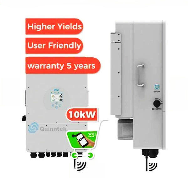 Deye 3-fazowy hybrydowy falownik wysokiego napięcia 10kW SUN-10K-SG04LP3-EU do użytku domowego